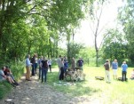 Workshop vuur en touw maken, van wat je in de natuur vindt.