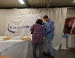 Ontvangst met een heerlijke lunch, verzorgd door Praktijkonderwijs Zeist.