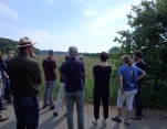 Uitleg van Jan over het landschap en het behoud van de natuur..