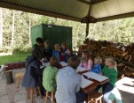 Veel jong publiek op de laatste workshop.